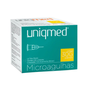 CAIXA DE MICROAGULHAS 30G X 4MM