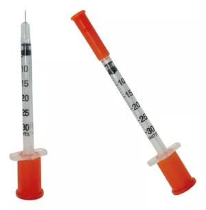 SERINGAS PARA INSULINA 0,3ML 6MM x 31G - PCT C/10 - Imagem 2