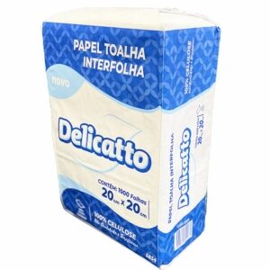 INTERFOLHA DELICATTO 100% CEL 20X20 C/1000
