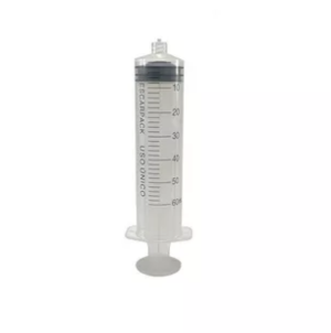Seringa 60ml S/AG LOCK CX C/25 -DESCARPACK - Imagem 2