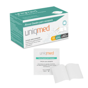 ALCOOL SWABS PARA ASSEPSIA UNIQMED