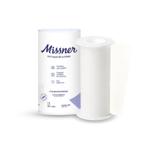 Fita Microporosa Branca MISSNER 10cm x 10m