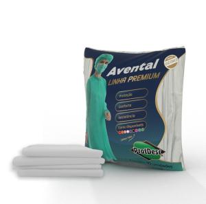 Avental Descartável Gr 20 pacote com 10 unidades
